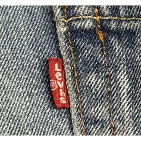 Levi's 505 Jeans Mens 34x30 Regular Fit Straight Leg Blue Wash Denim - Picture 6 of 16